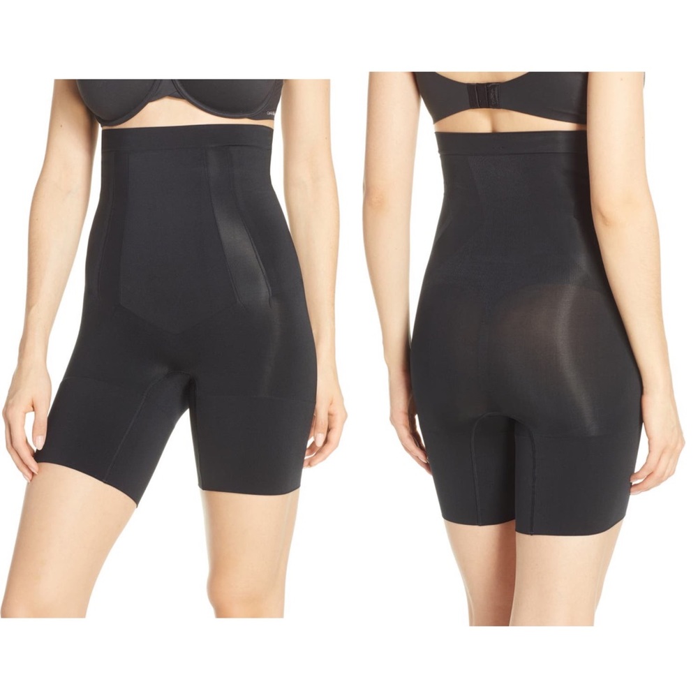 SPANX®OnCore High Waist Mid-Thigh Shorts